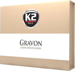K2 Σετ Προστασίας / Γυαλίσματος / Καθαρισμού / Κερώματος για Ελαστικά και Κινητήρα Gravon 50ml