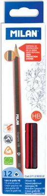 Milan Pencil HB 12pcs