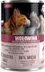 Pet Republic Nassfutter für Erwachsene Katzen in Dose mit Rindfleisch ohne Gluten 400gr