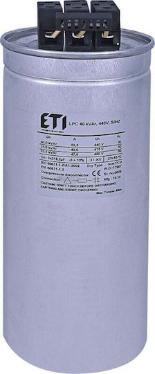 ETI Πυκνωτής Τριφασικός 331.6μF 400V 004656757