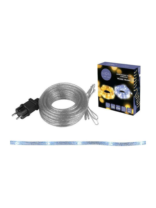 100 Λαμπάκια LED Λευκά σε Σειρά