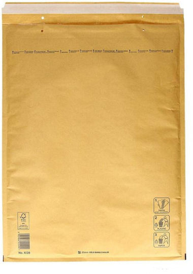Exas Paper Плик Тип Чанта с Мехурчета 1бр 35x47см.