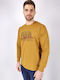 Everbest Men's Long Sleeve Blouse Yellow