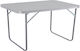 Ankor Metallic Foldable Table for Camping Silver