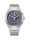 Citizen Eco-drive Watch Chronograph Eco - Drive with Silver Metal Bracelet