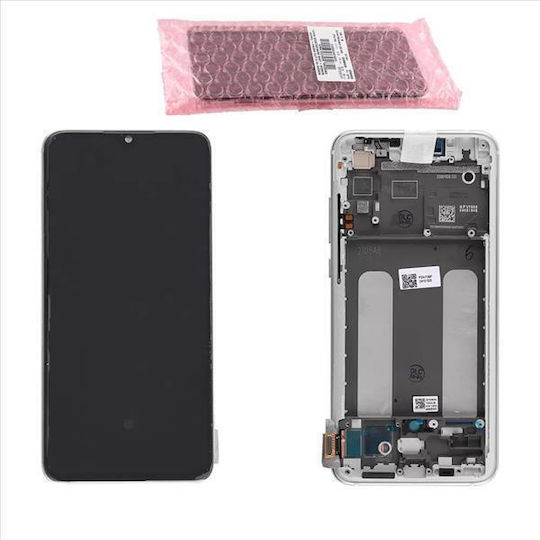 Xiaomi O ecran cu Mecanism Tactil pentru Xiaomi Mi 9 (Alb)