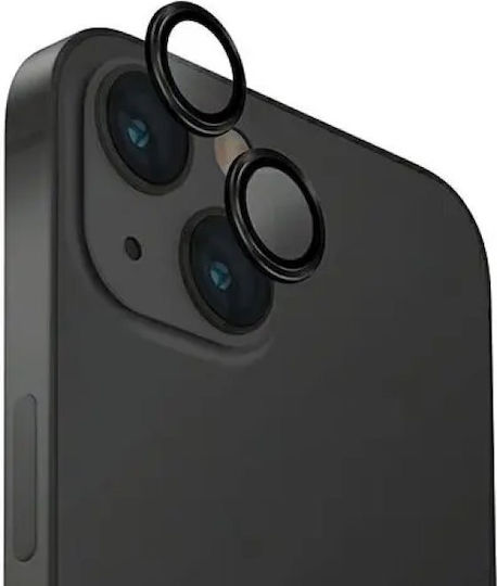 Uniq Optix Camera Protection Tempered Glass Black for the iPhone 15, iPhone 15 Plus