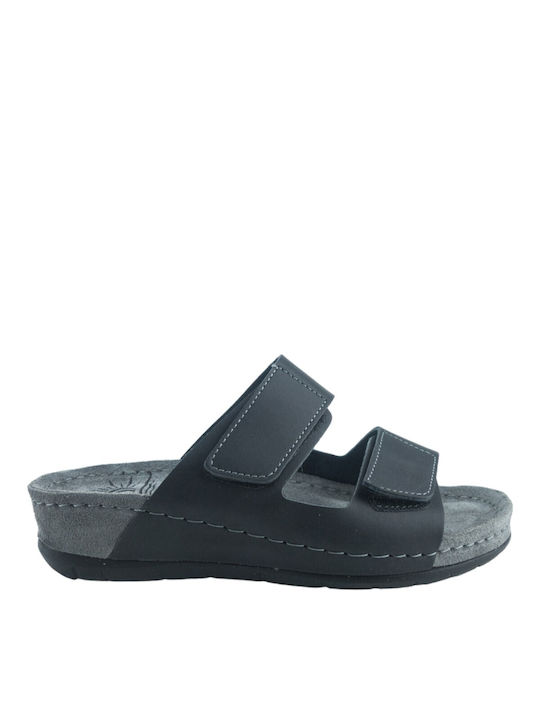 Sunny Sandals Altea Damen Flache Sandalen in Schwarz Farbe