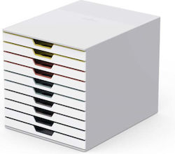 Durable Schreibtischschublade 10 Positionen Weiß Varicolor Durable Schreibtischschublade 10 Positionen Weiß Varicolor