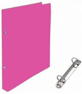 Typotrust Clipboard with 2 Rings 2/32 for Paper A4 Fuchsia 1pcs