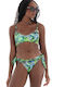 4Giveness Bikini Set Top & Slip Bottom Green