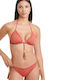 Set Bikini Τριγωνάκι Πορτοκαλί