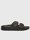 Women's Flat Sandals in Black Color