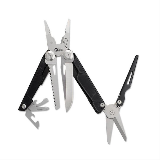 K25 Multitool Schwarz mit Scheide