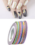 AGC Nail Art Tape in Silver Color