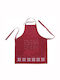 Orion Apron Red