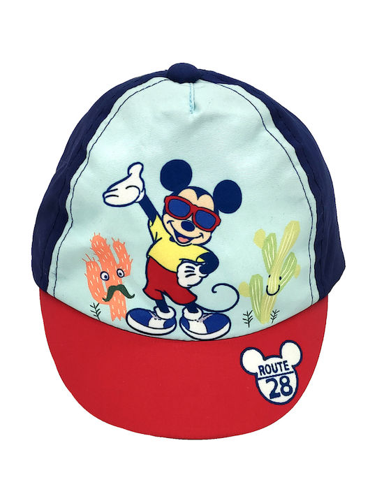 Gift-Me Kids' Hat Jockey Fabric Blue