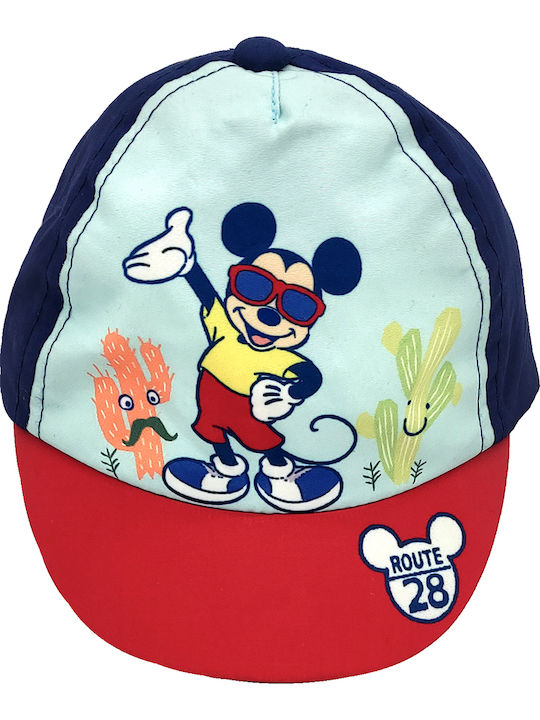 Gift-Me Kids' Hat Jockey Fabric Blue