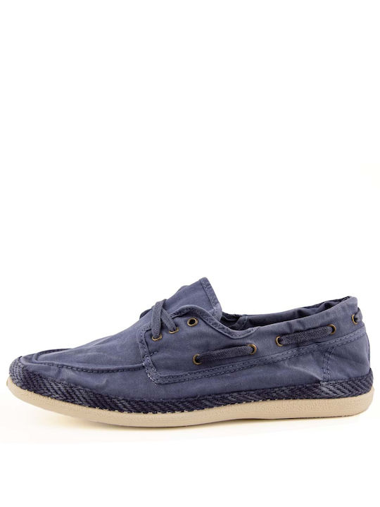 On the Road Men's Moccasins Blue