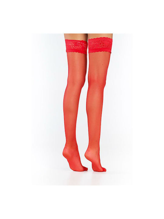 Sensi Women's High Socks Red