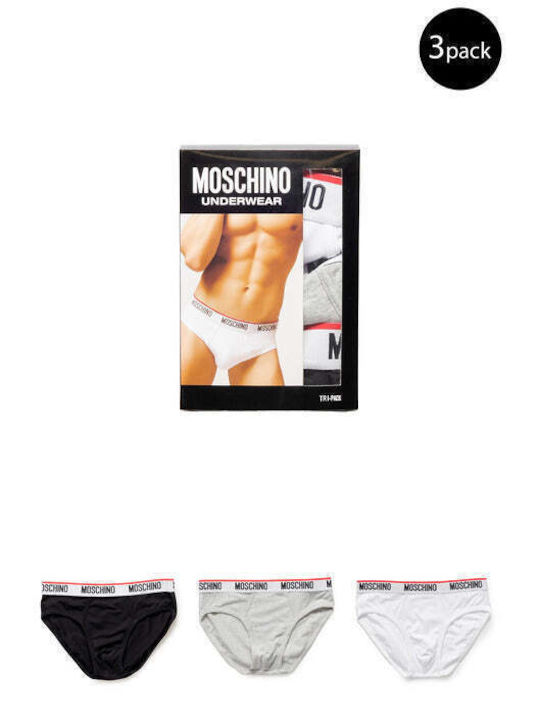 Moschino Men's Slips Multicolour 3Pack