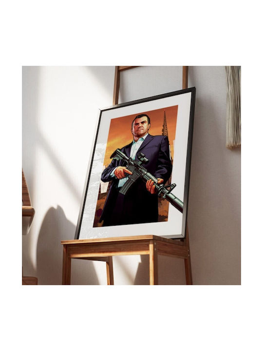 Walls Michael De Santa Frame Wooden natural frame 20x30cm