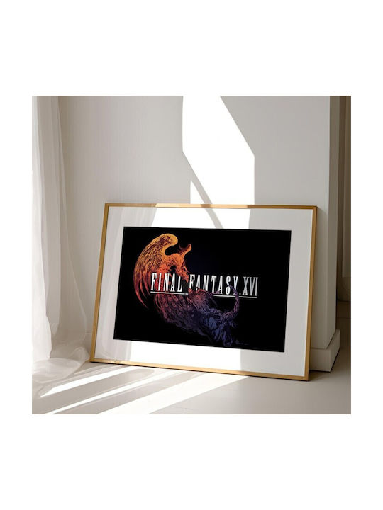 Walls Final Fantasy Xvi Frame Wooden natural frame 20x15cm