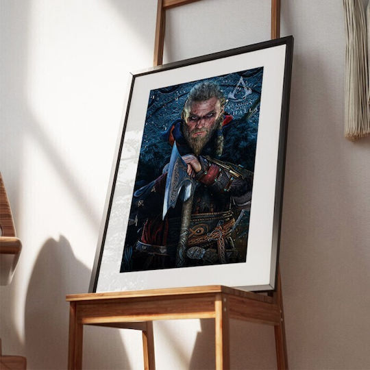 Walls Grupo Erik With Eivor Axe Рамка Дърво white frame 30x40см
