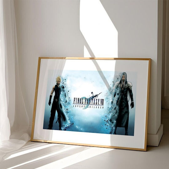 Walls Final Fantasy Advent Children Frame Wooden black frame 20x15cm