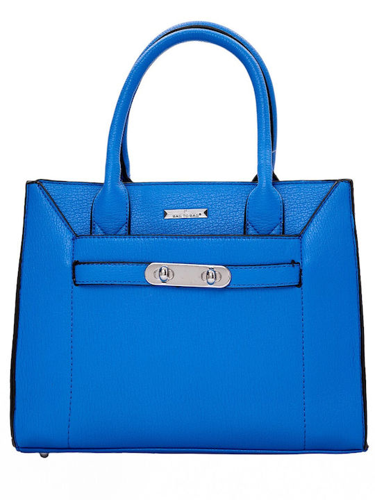 Bag to Bag Damen Tasche Hand Blau