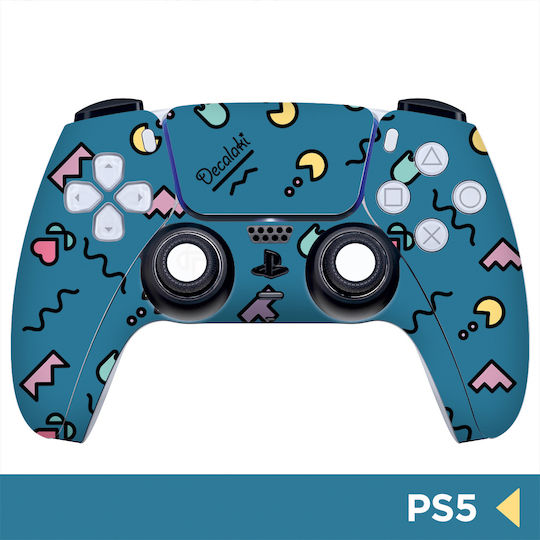 Playstation 5 Back Cover Πολύχρωμο