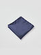 Blue Pocket Scarf with Small Microfiber Patterns Aristoteli Bitsiani