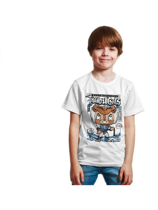 Pop Culture Kids T-shirt White Tygra