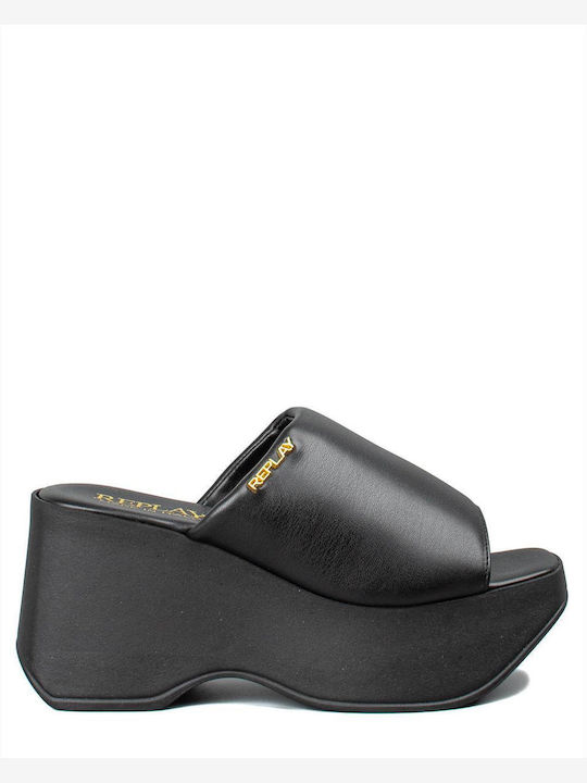 Replay Women's Platform Shoes Black