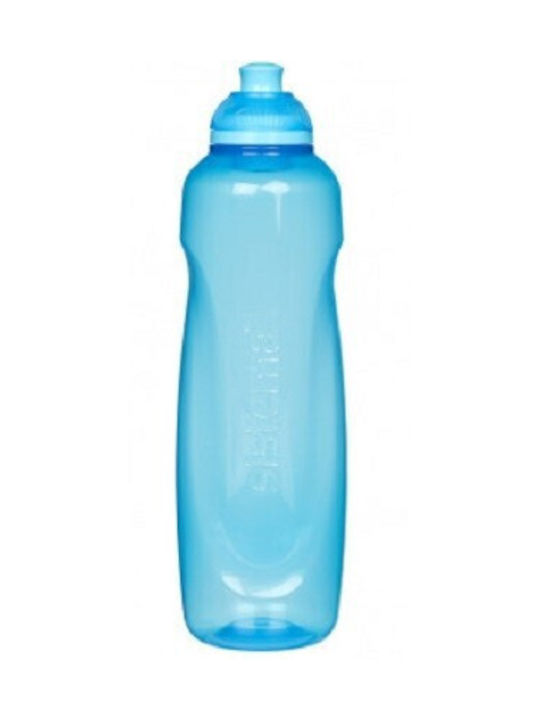 Kidslife Water Bottle Plastic 600ml Light Blue