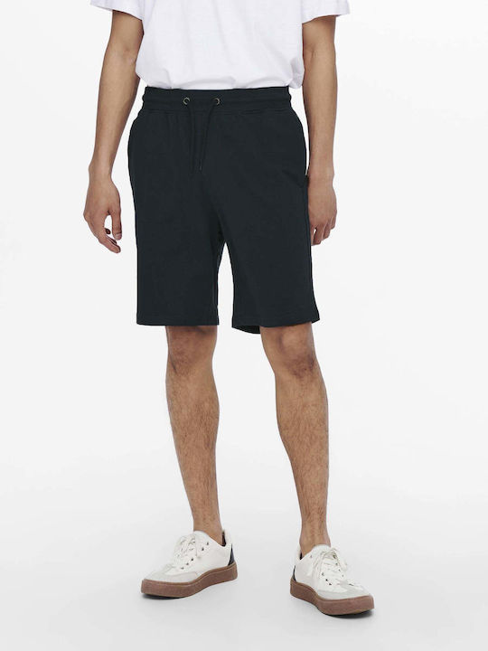 Only & Sons Men's Athletic Shorts Dark Navy