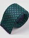 Aristoteli Bitsiani Men's Tie Knitted Printed in Blue Color