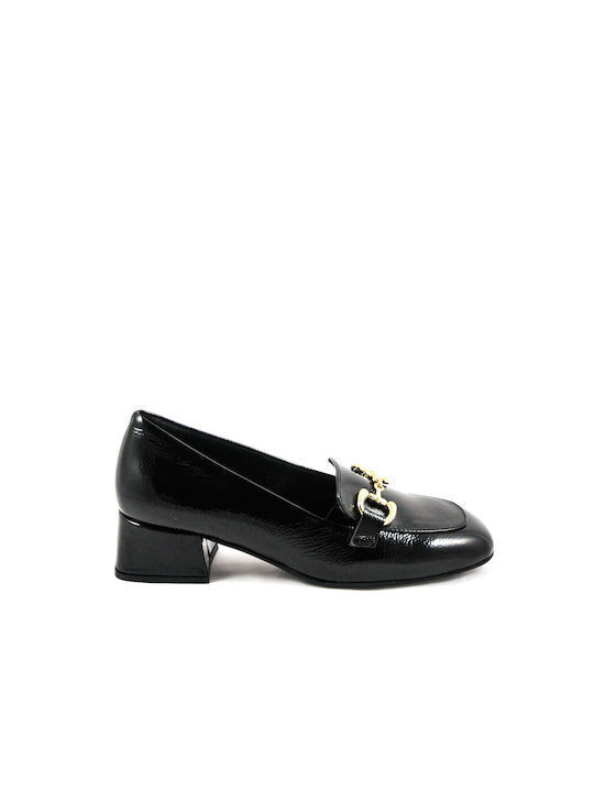 Ragazza Ragazza Loafer Mit Lackleder Schwarz Pumps