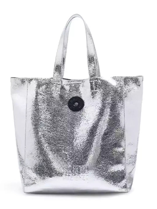 Le Pandorine Damen Tasche Schulter Silber