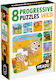 Kinderpuzzle Wild Nature 8 in 1 für 2+ Jahre alt+ Jahre 28pcs Headu