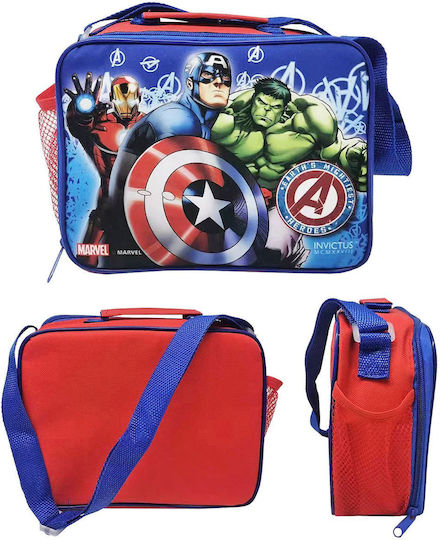 Justnote Σχολική Ισοθερμική Θήκη Φαγητού Avengers 19x8.5x24cm