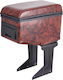 Autoline Onyx Car PU Armrest Universal Brown