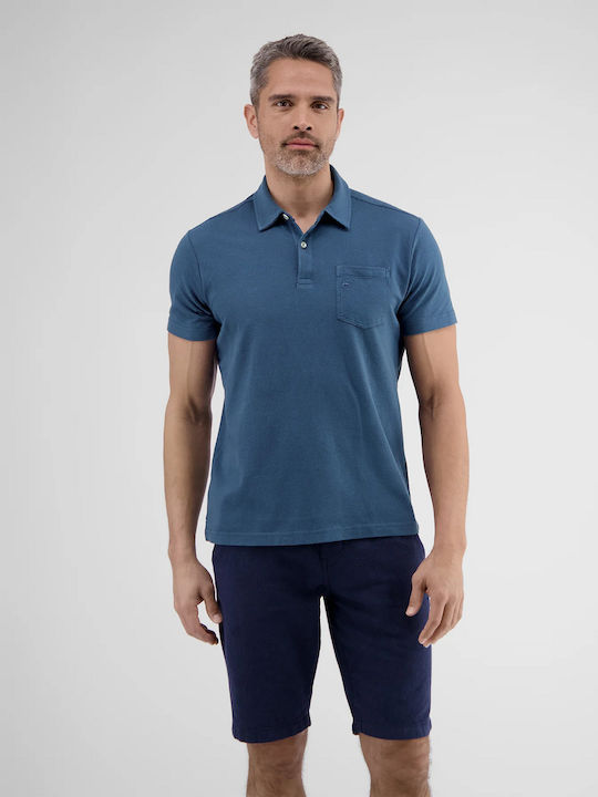 Lerros Men's Blouse Polo Blue