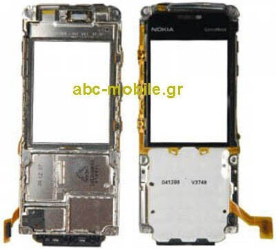 Placă de interfață utilizator Nokia 5310 Display sticlă cadru negru HQ