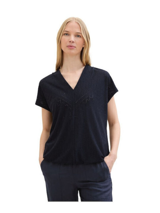 Tom Tailor Γυναικείο T-shirt Μπλε
