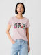 GAP Logo Women's Sweater Cotton Light Peony