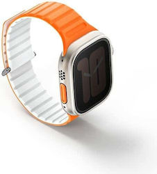 Uniq Ιμάντας Revix Evo Apple Watch Series 1 2 3 4 5 6 7 8 9 Se Se2 Ultra Ultra2 42 44 45 49mm Reversible Magnetic Πορτοκαλί-λευκό/amber Orange-white Uniq Ιμάντας Revix Evo Apple Watch Series 1 2 3 4 5 6 7 8 9 Se Se2 Ultra Ultra2 42 44 45 49mm Reversible Magnetic Πορτοκαλί-λευκό/amber Orange-white