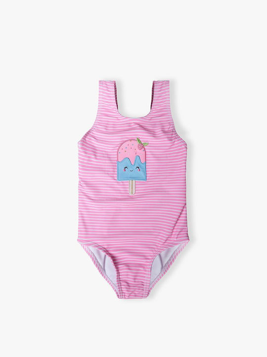 Minoti Kids Swimwear One-Piece Pink