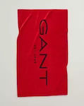 Gant Beach Towel 100% Cotton 3gh852012911 Ss24 Red Unisex