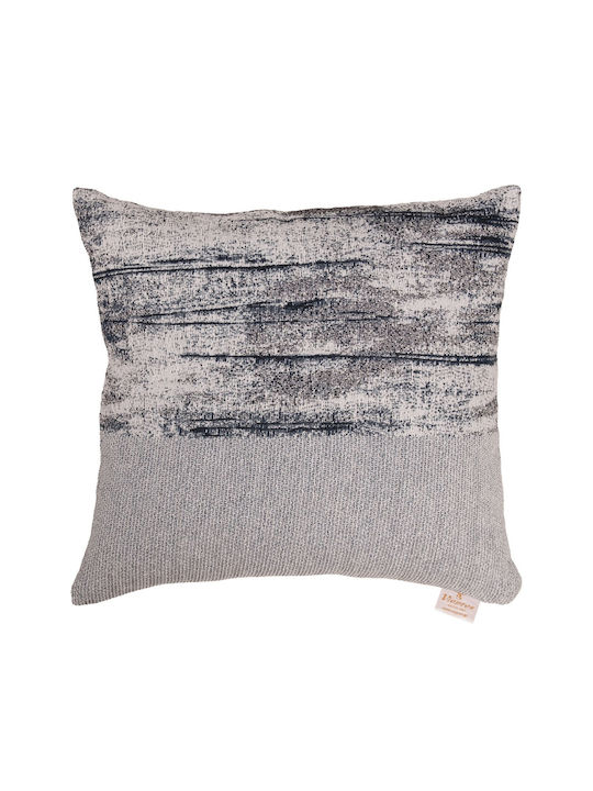 Viopros Sofa Cushion 3022 from 100% Cotton Blue 42x42cm.